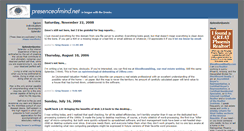 Desktop Screenshot of presenceofmind.net